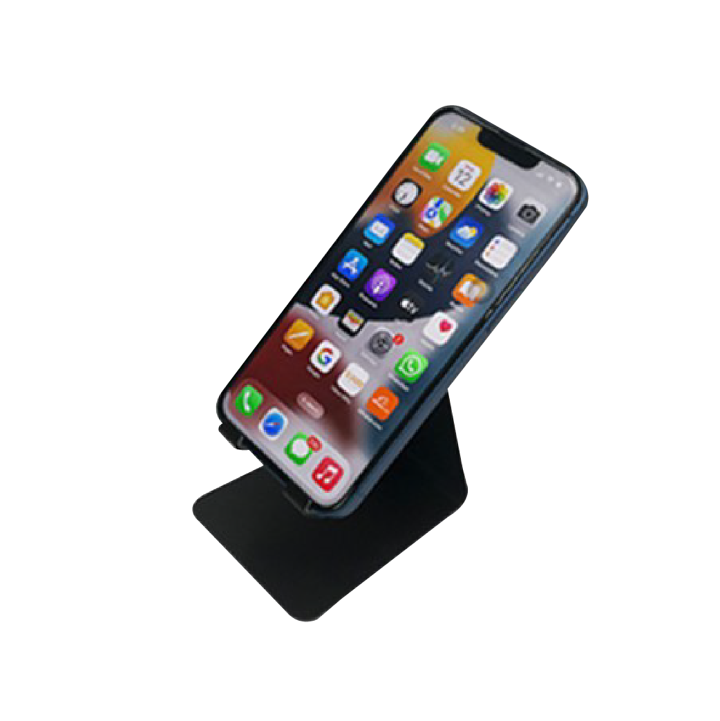 Compact Metal Mobile Stand Portable and Functional - Image 3
