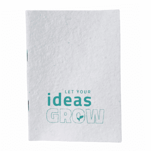 Plantable Diary Combo with Grow Kit | Recycled Folding Box - 450gm | 2” Coco Pot + Peat | Beeswax Candle (3”) in Paper Tube | Eco Friendly Playing Cards - Image 4