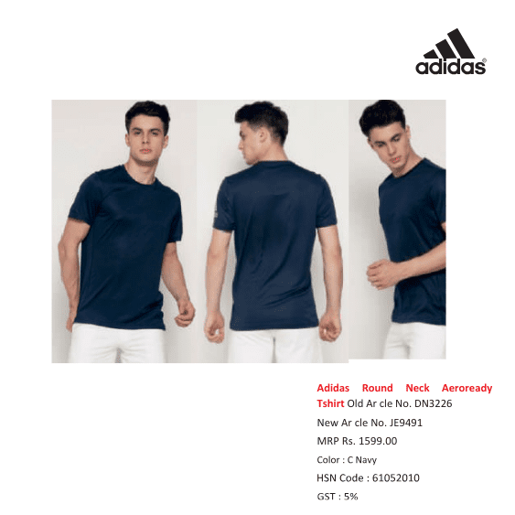 Adidas Round Neck T-Shirt For Men