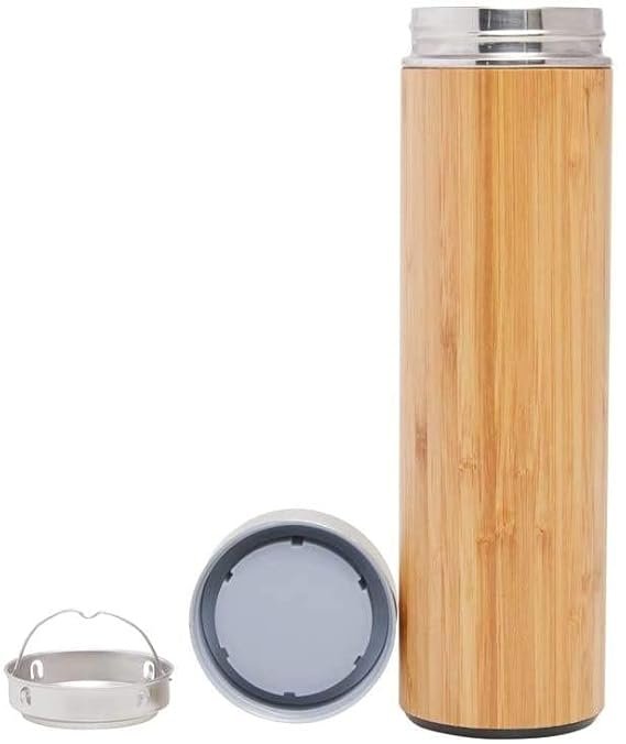 Bamboo Water Bottle - Sip Sustainably, Hydrate Naturally - Image 2