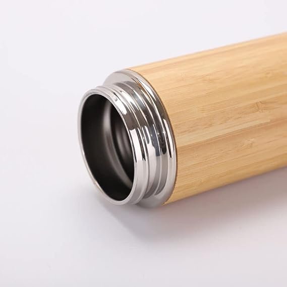 Bamboo Water Bottle - Sip Sustainably, Hydrate Naturally - Image 4