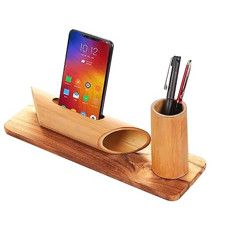 Bamboo Tumbler With Music Amplifier For Smartphones - Image 3