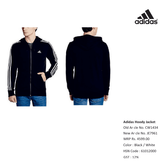 Adidas Hoody Jacket - Image 2