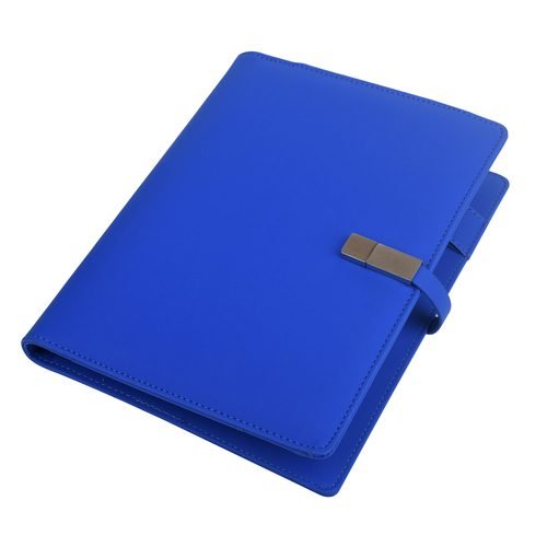 Classy Velvet 8000 mAh Blue Power bank Diary with 16GB Pendrive - Image 4