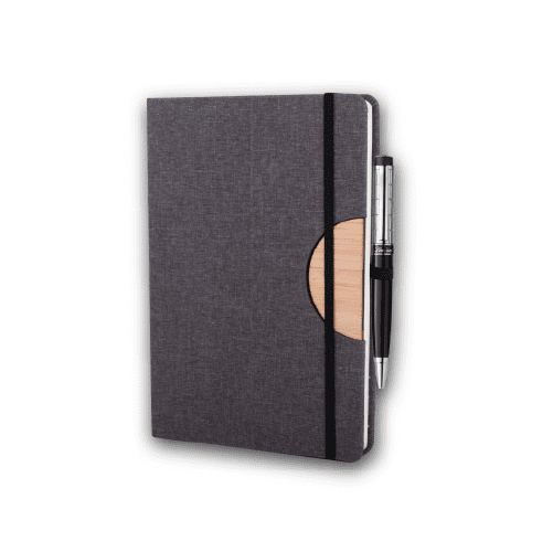 D Style Bamboo Notebook Elastic Fastener - Image 2