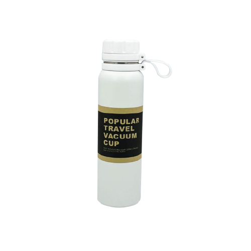 Stainless Steel Vacuum Flask With Attached Cap - Image 3