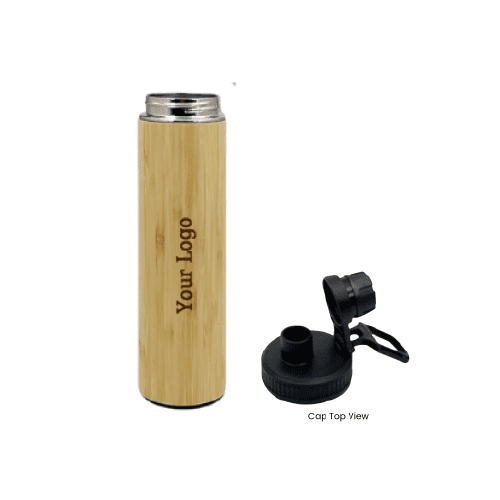Wooden Sports Sipper Vacuum Flask 500 ML - Image 3