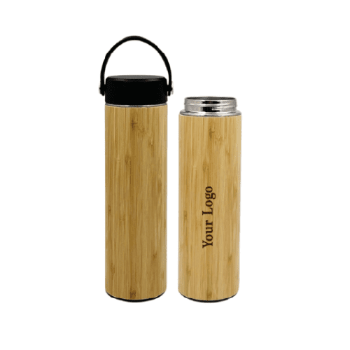 The Ultimate Wooden Vacuum Flask With Handle - Image 2