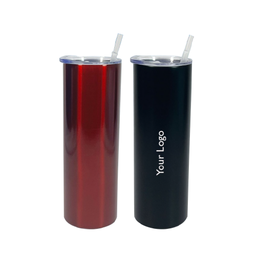 Steel Vacuum Tumbler With Straw - Image 2