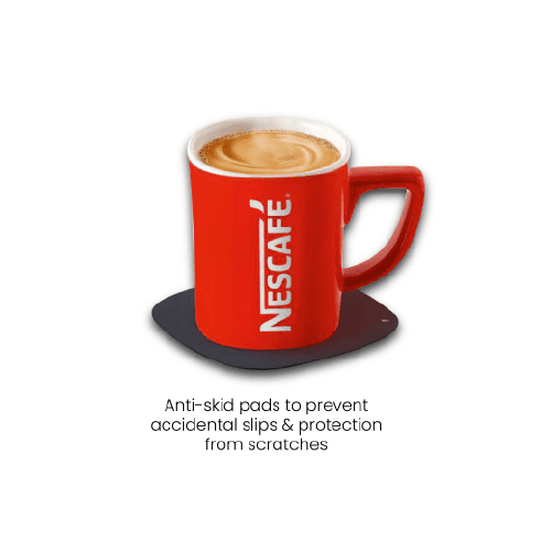 Metal Mobile Stands With 4 Coasters - Image 4