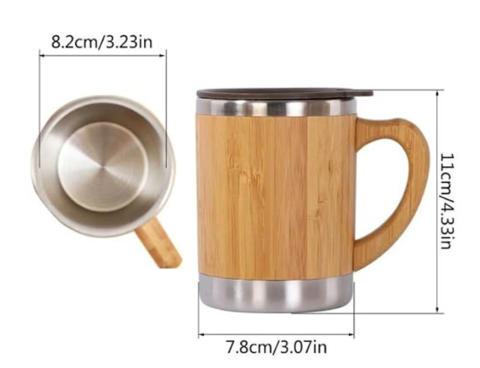 Bamboo Coffee Mug - Image 4