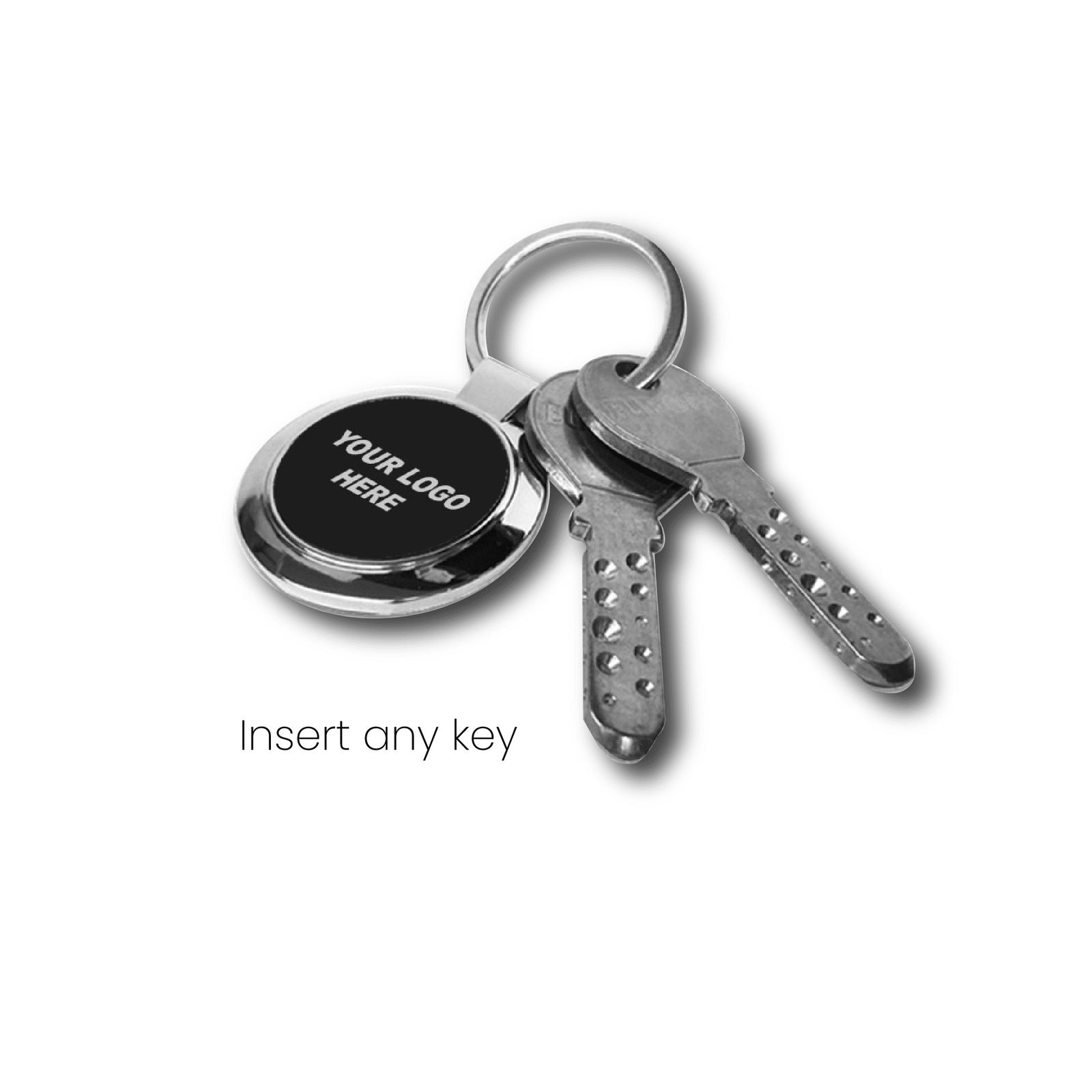 Executive Elegance: Personalized Metal Keychains - Image 2