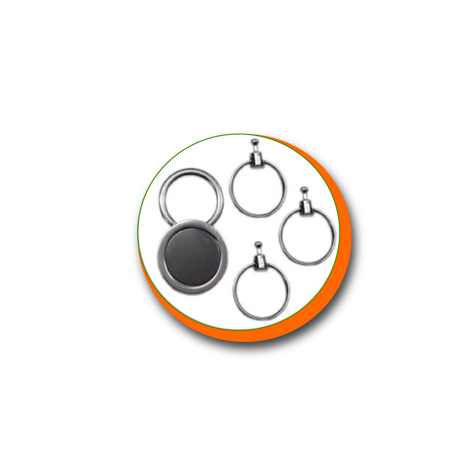 Distinctive Designs Metal Keychains for Professionals - Image 3