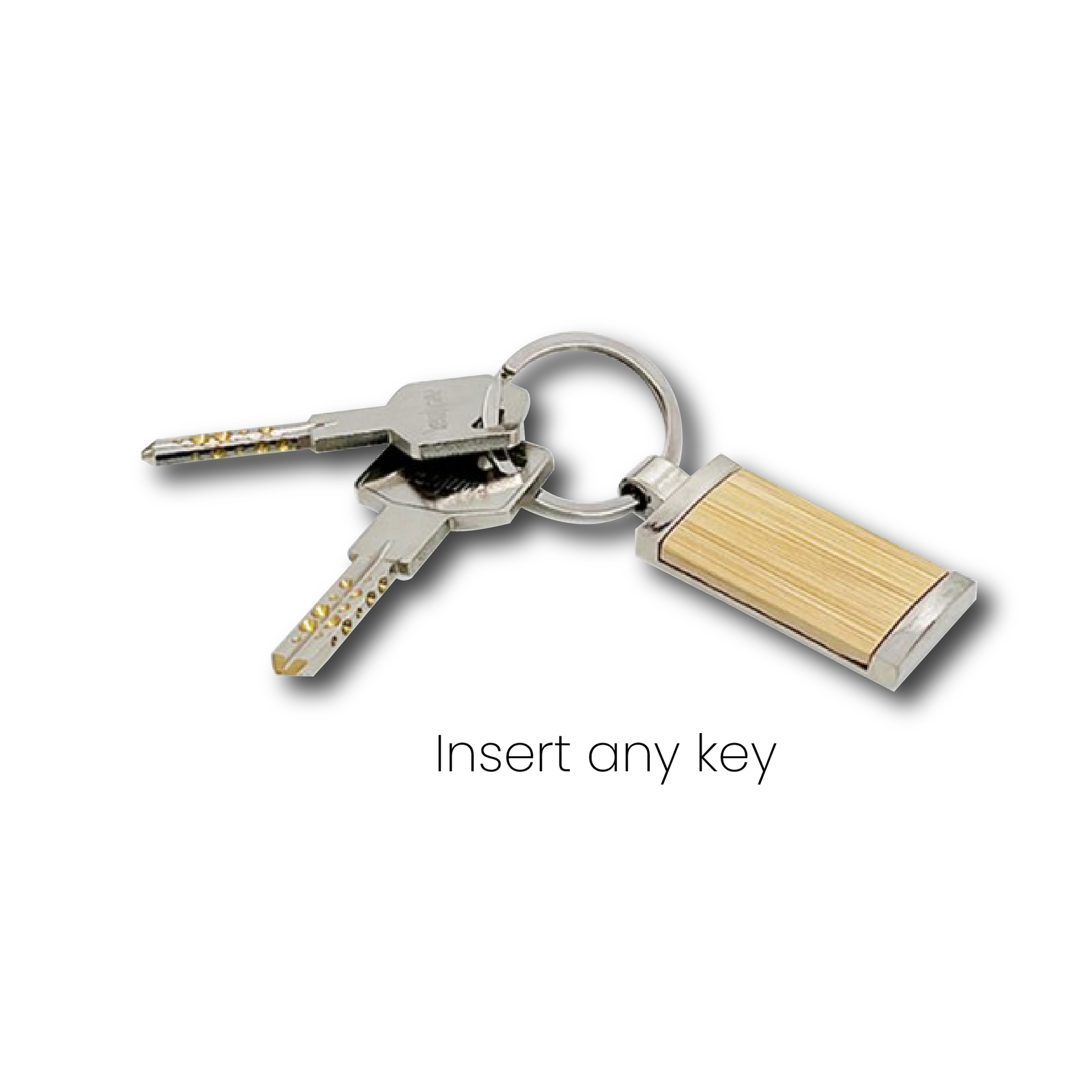 Personalized Wooden Metal Keychains - Image 4