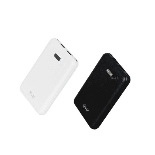 Encore+ 5000mAh-Black & White Power Bank - Image 2