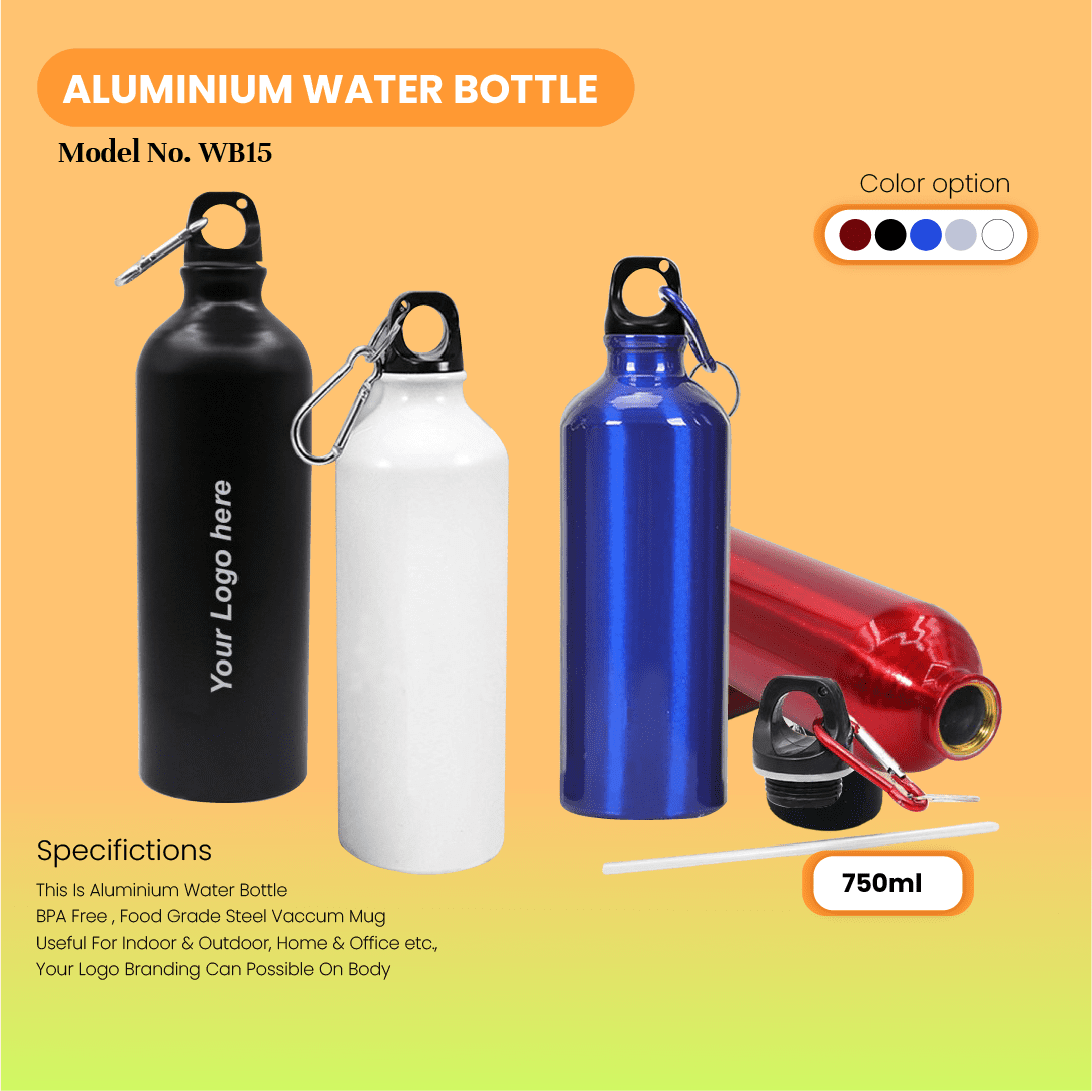 Eco-Friendly 750ml Aluminum Water Bottle: Sustainable Hydration Solution for Modern Lifestyles