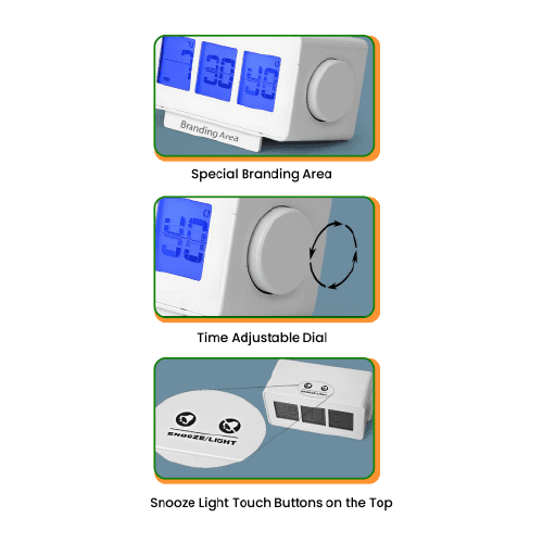 Led Digital Table Clock | Flip Display Clock - Image 3
