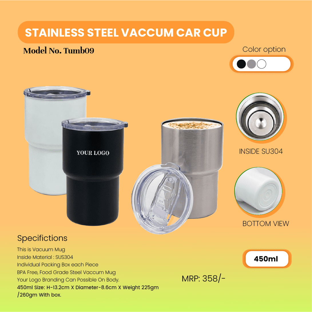 Stainless Steel Vacuum Car Cup