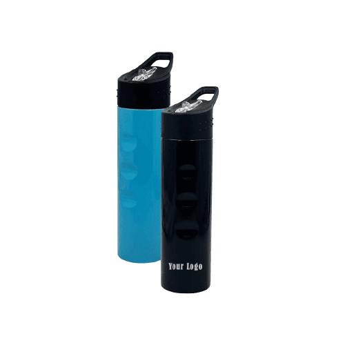 Sport Steel Sipper Water Bottle With Straw - Image 2