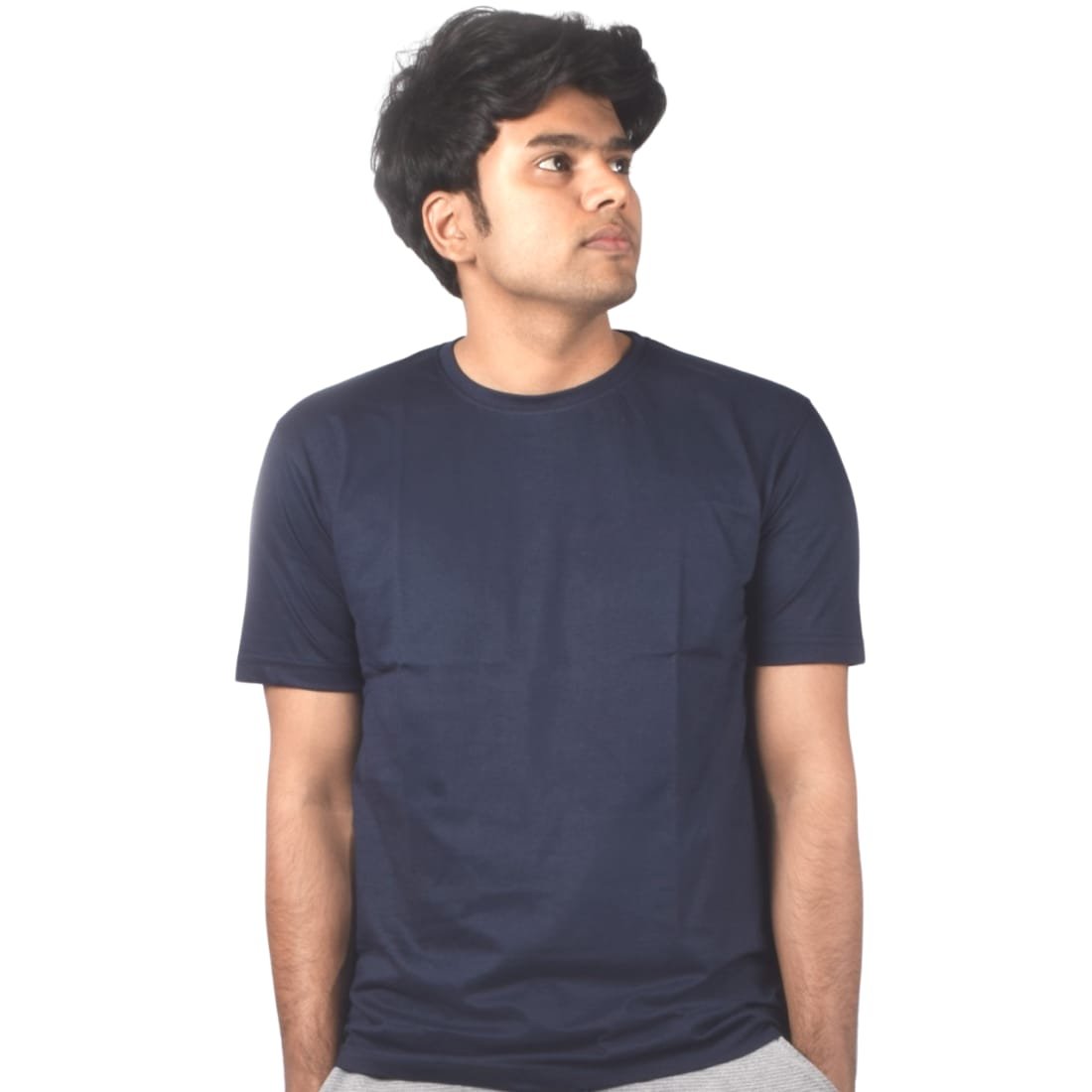 Eco-Friendly Round Neck T-shirt: Sustainable Style for Conscious Fashionistas - Image 3