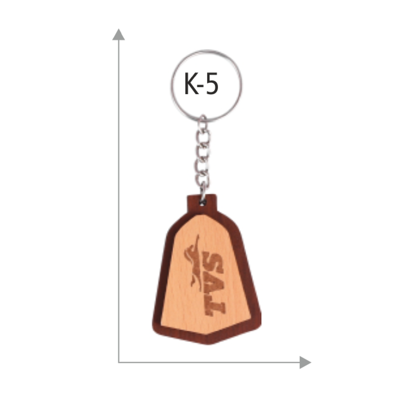 Premium Custom Wooden Keychains: by Offistore Innovation LLP - Image 5