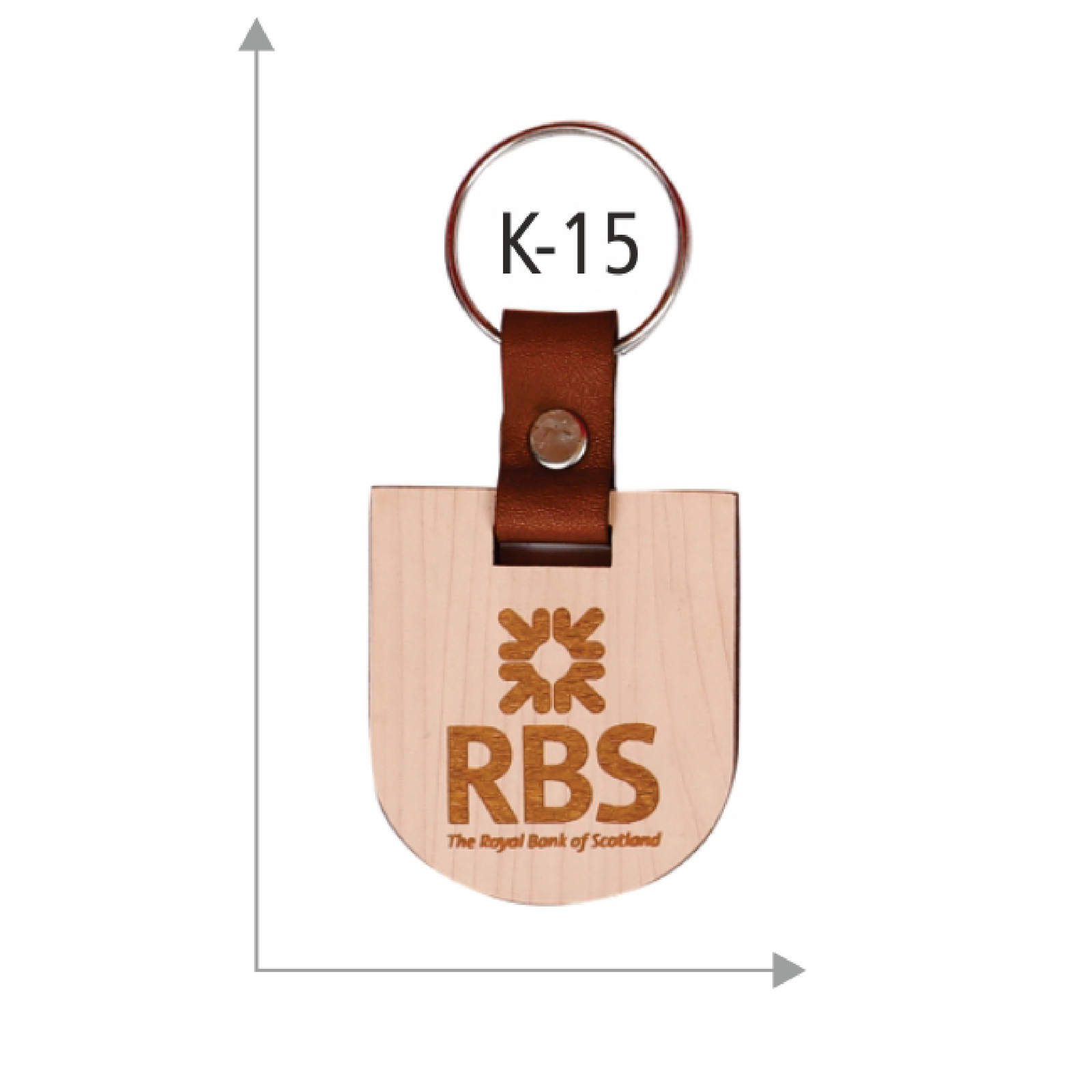 Wooden Keychain With Name Online - Image 3